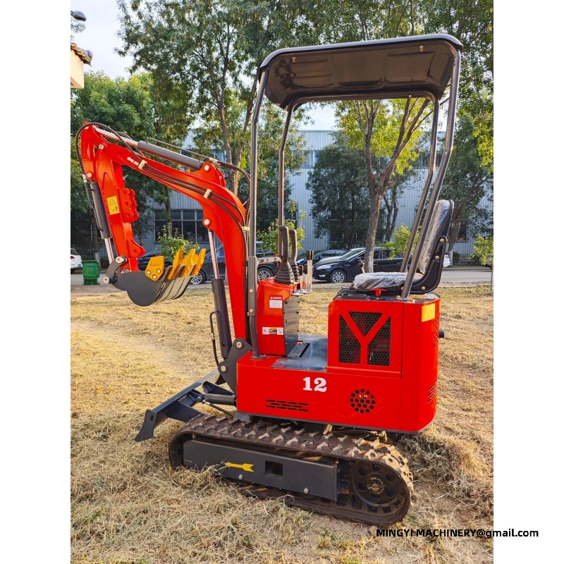 12-model small excavator