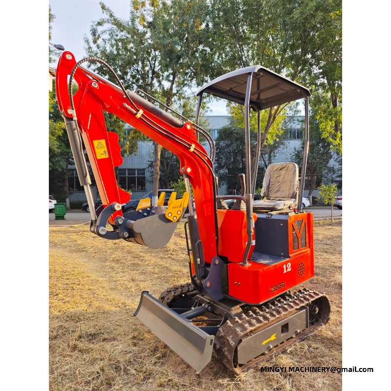 12-model small excavator