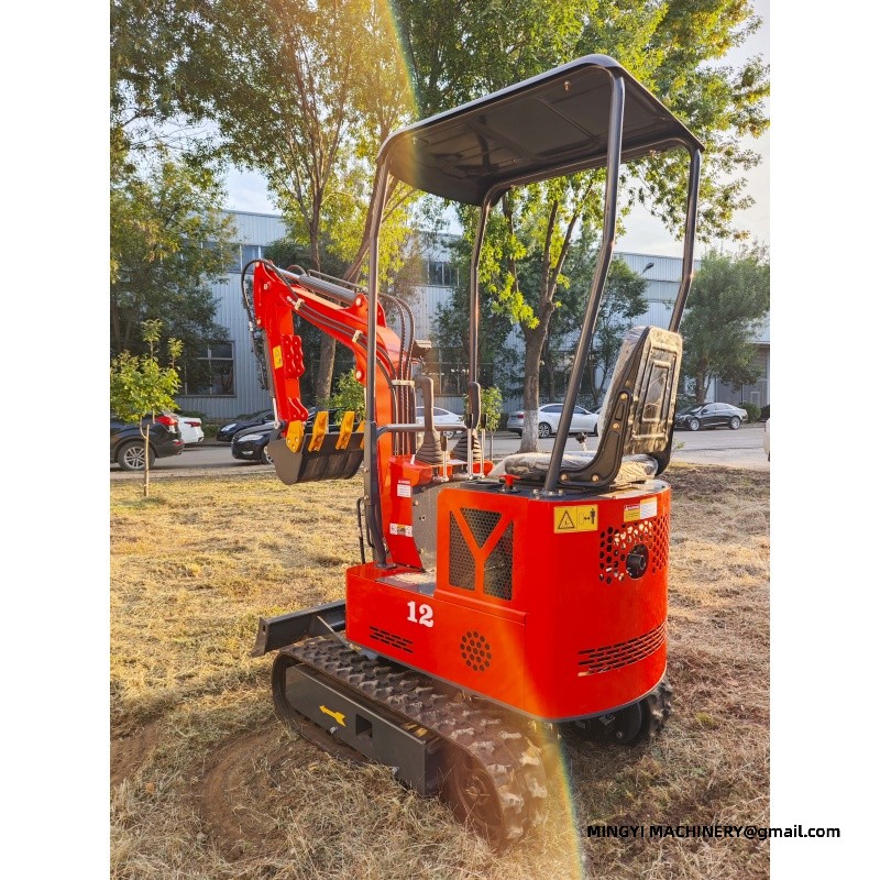 12-model small excavator
