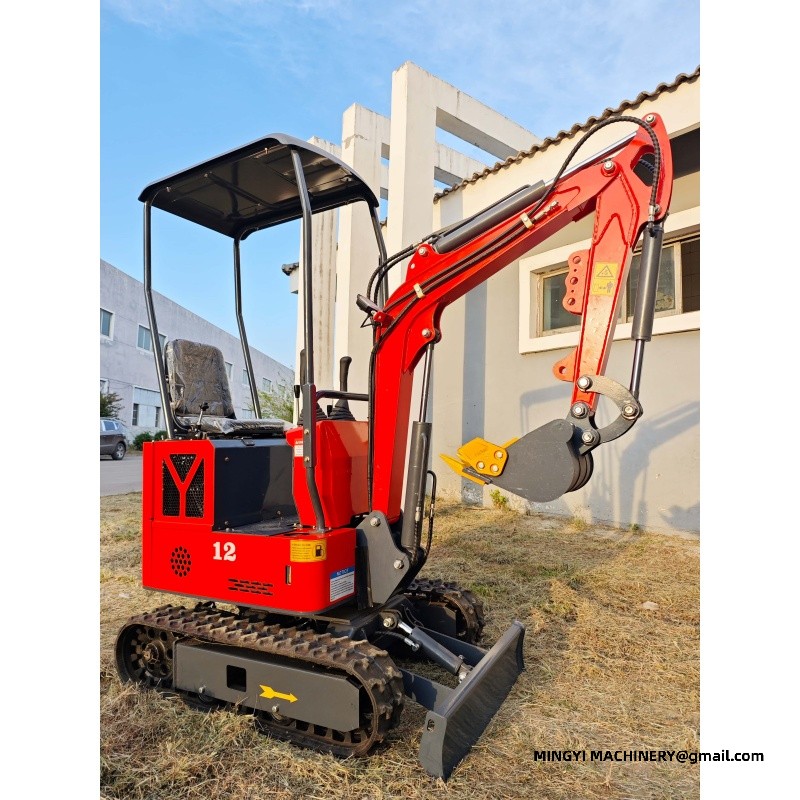 12-model small excavator