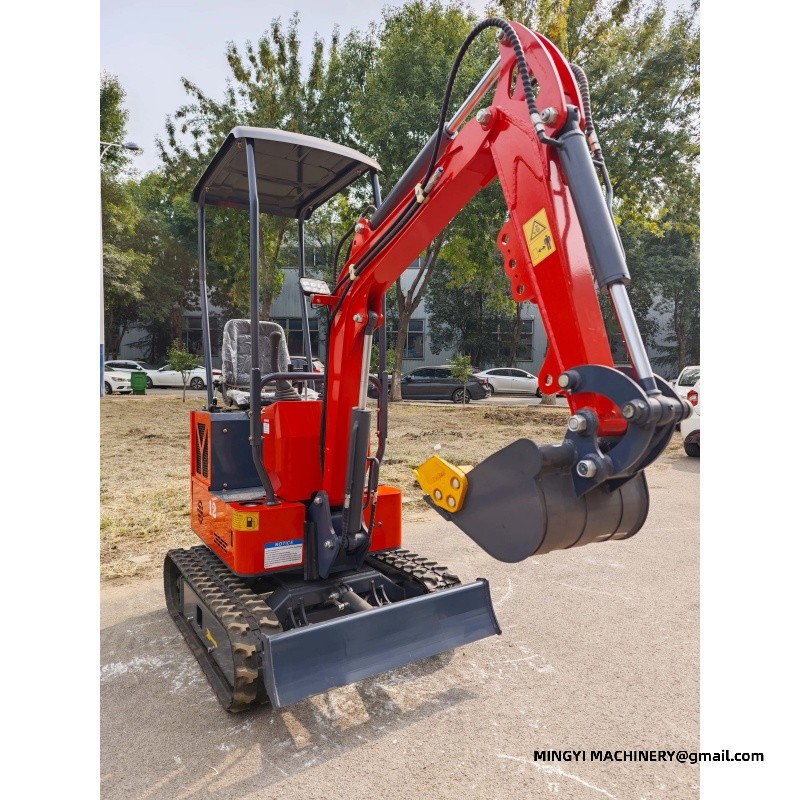 12-model small excavator