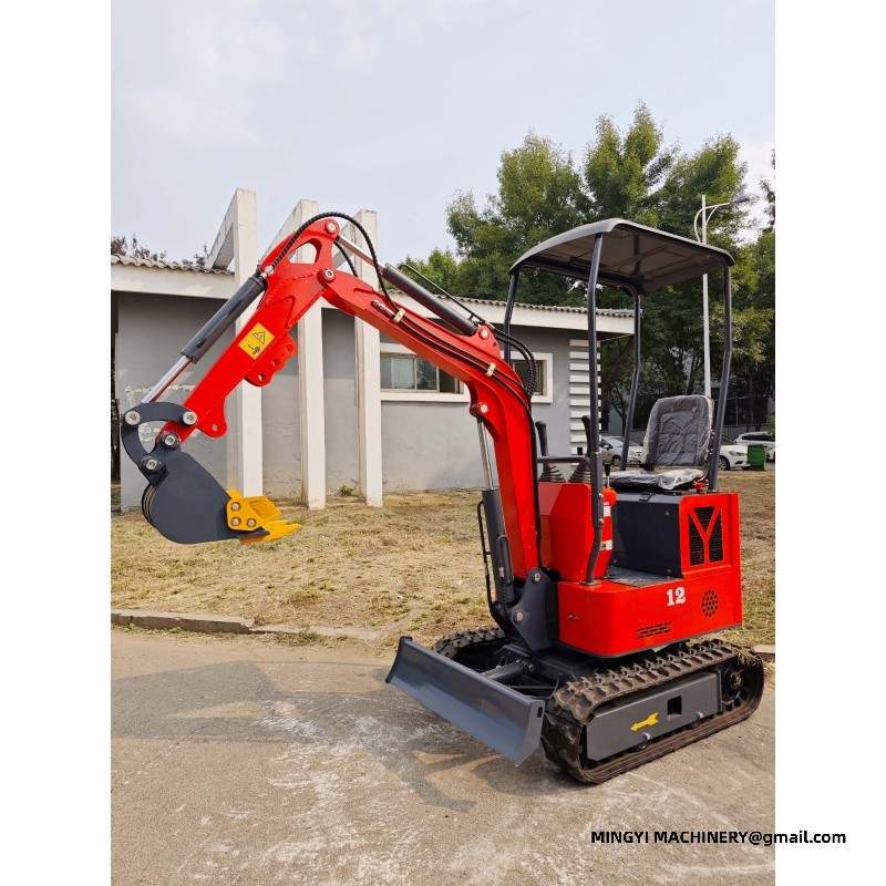 12-model small excavator