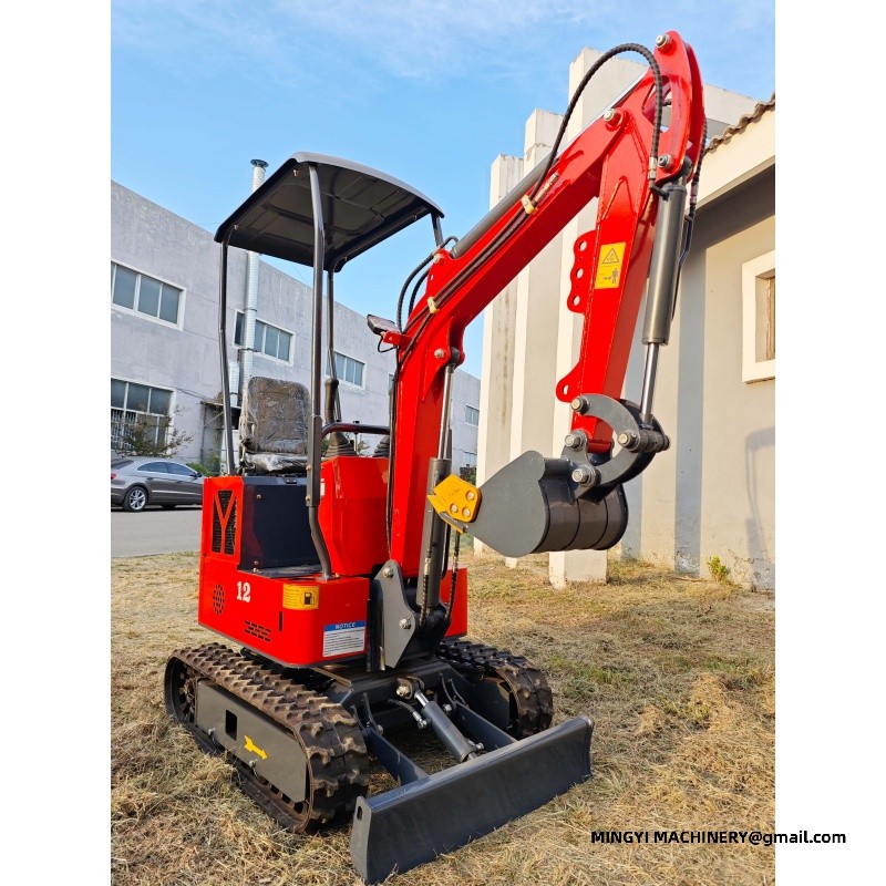12-model small excavator
