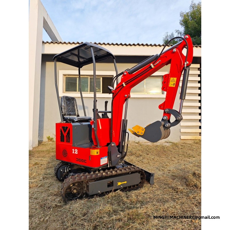 mini excavator for landscaping