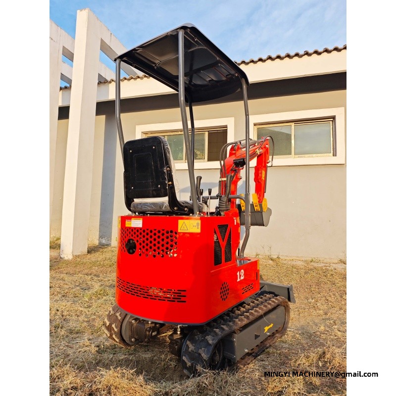 mini excavator for municipal work