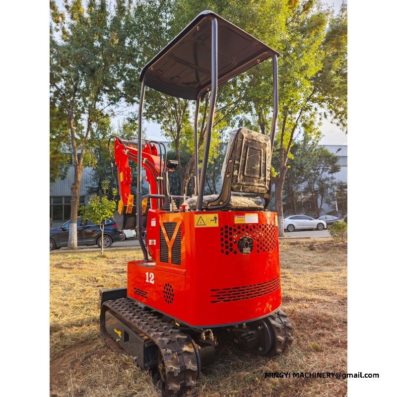 mini excavator for municipal work