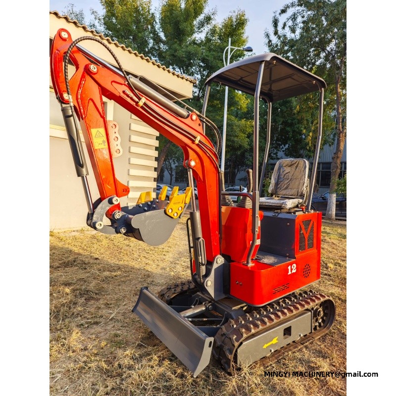 mini excavator for municipal work