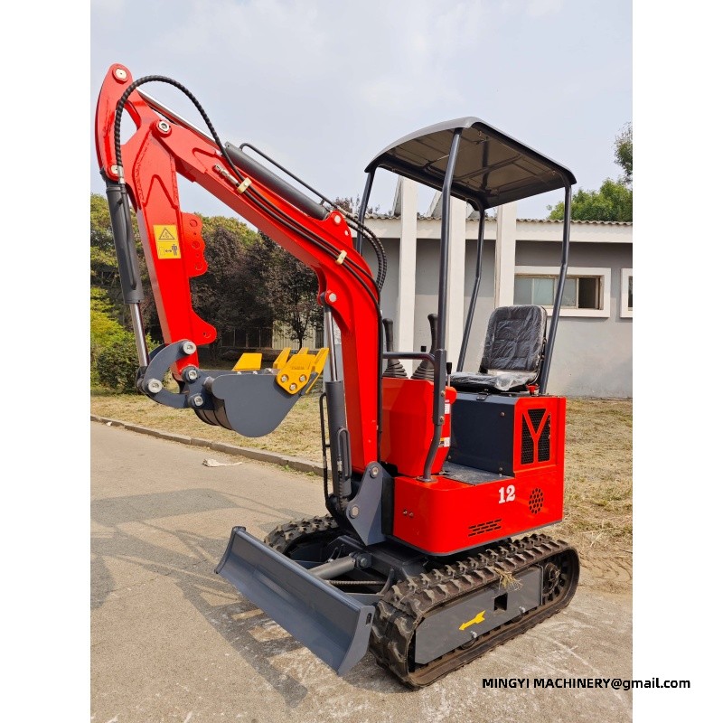 mini excavator for municipal work