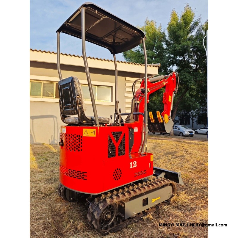 mini excavator for municipal work