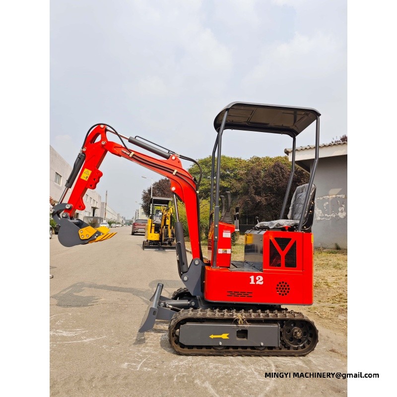 mini excavator for municipal work