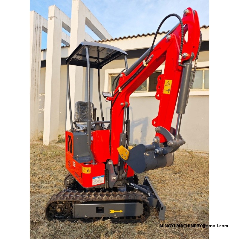 mini excavator for municipal work