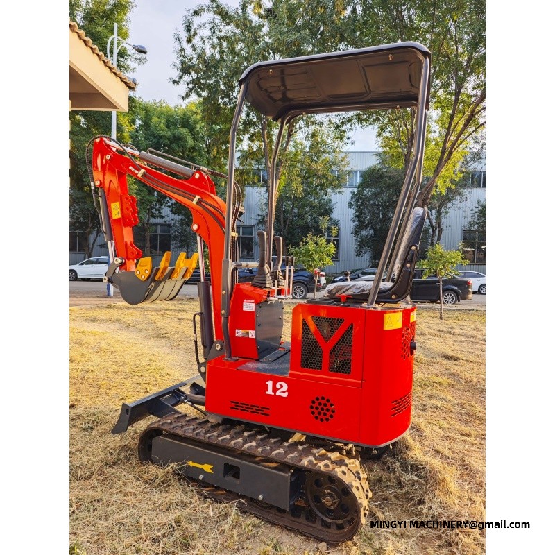 mini excavator for municipal work