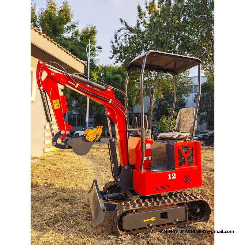 mini excavator for municipal work
