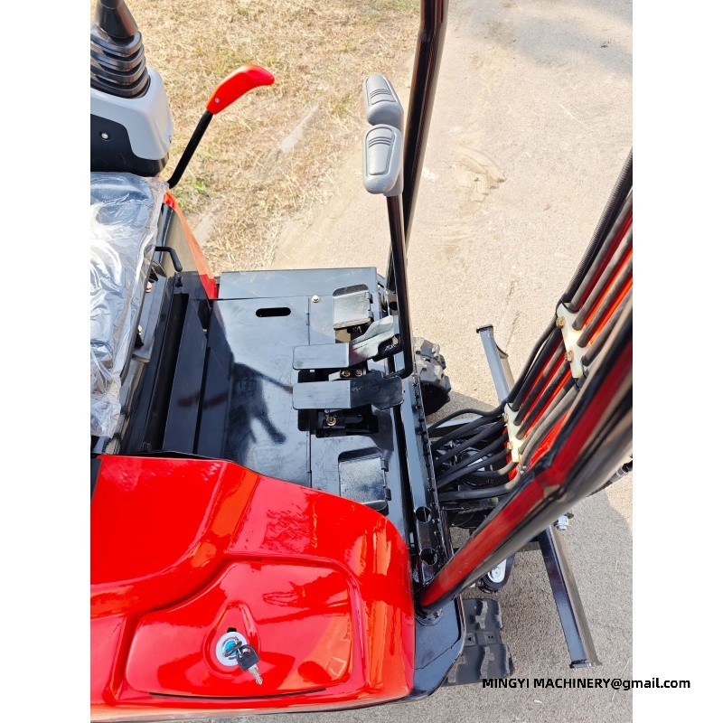 mini excavator for landscaping