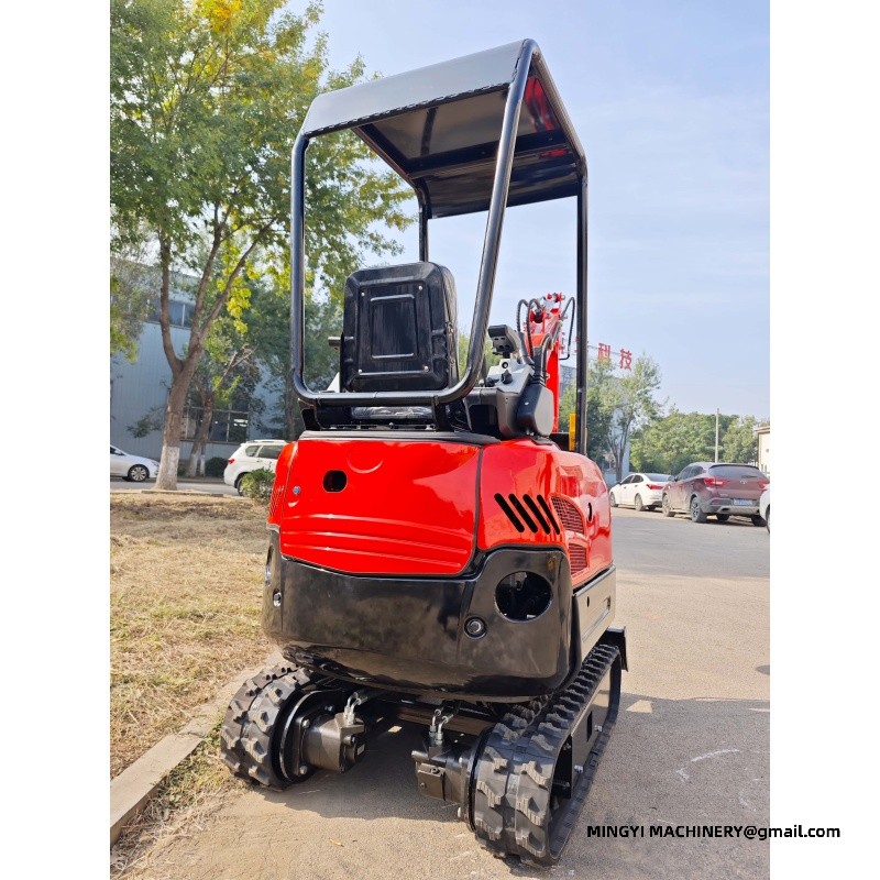 mini excavator for landscaping