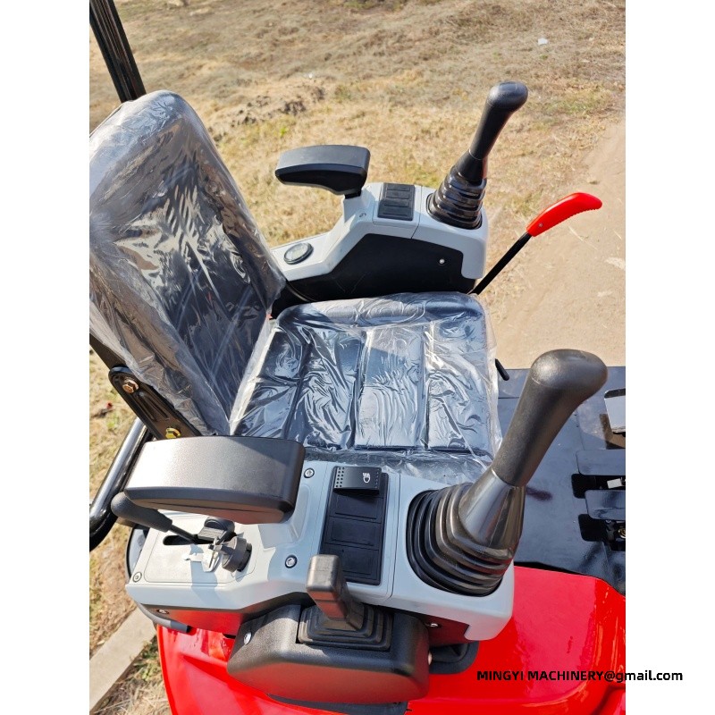 mini excavator for landscaping