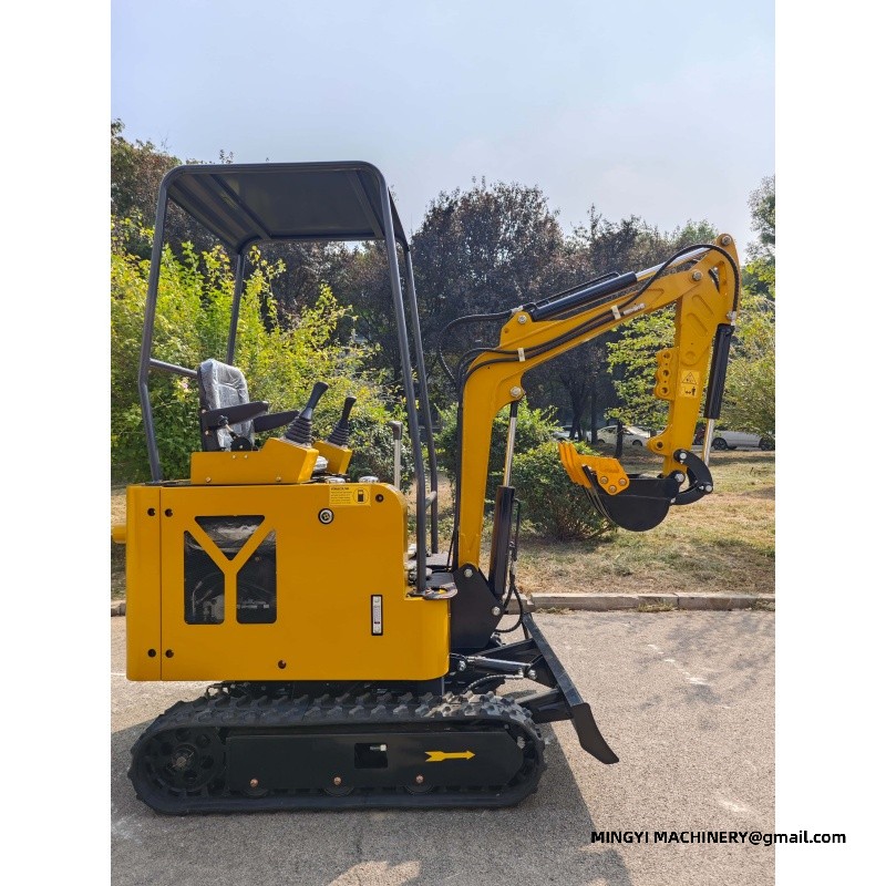 mini excavator for landscaping