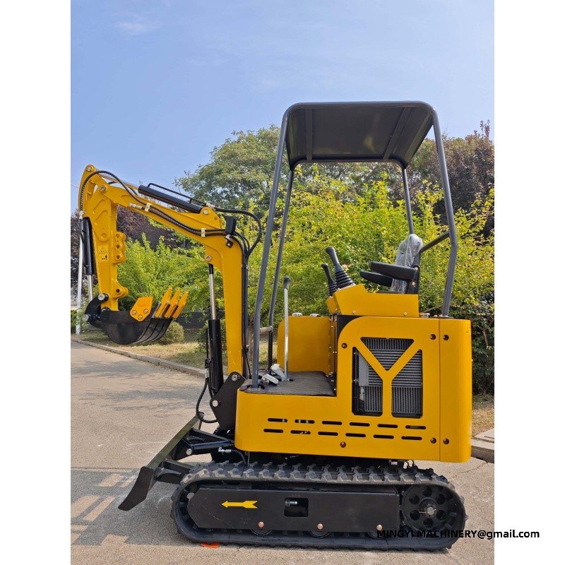 mini excavator for landscaping
