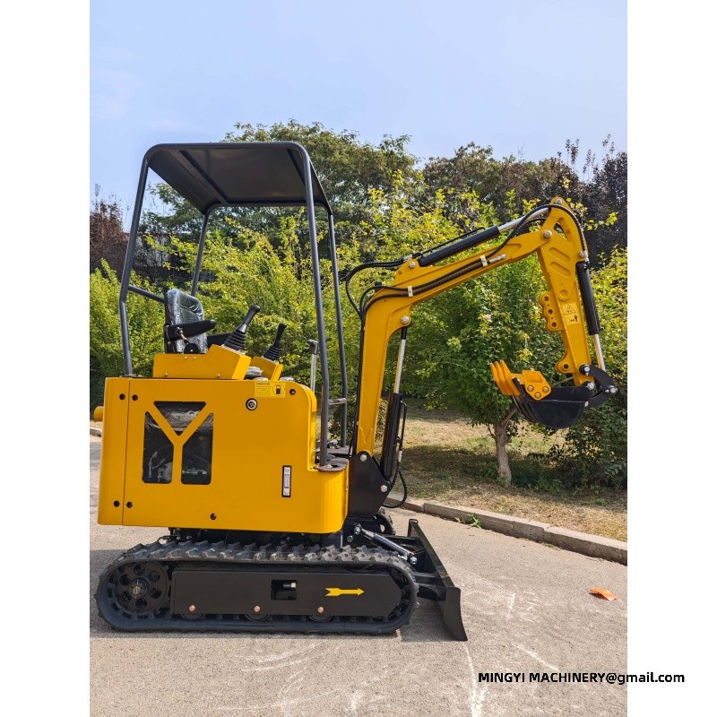 mini excavator for landscaping
