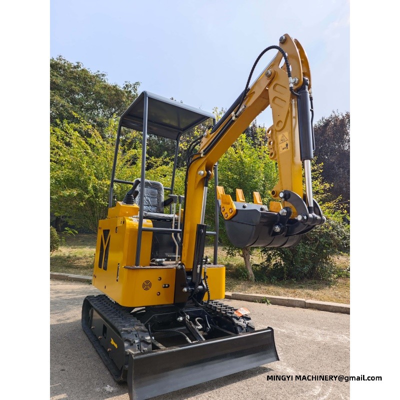 mini excavator for landscaping