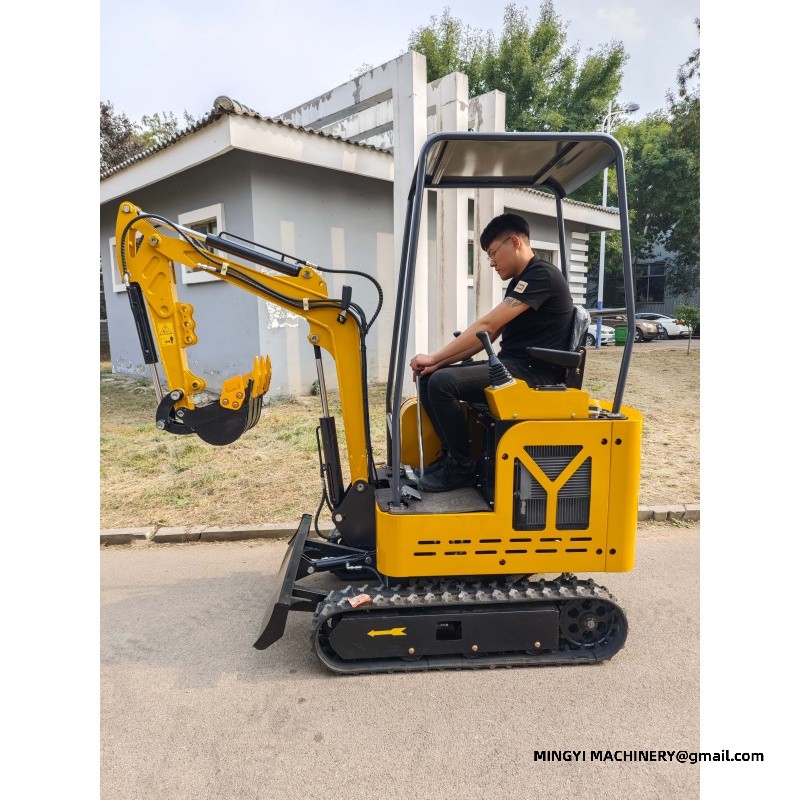 mini excavator for landscaping