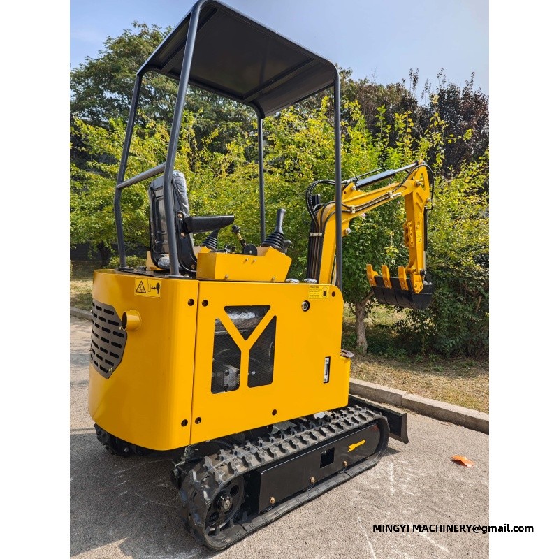 mini excavator for landscaping