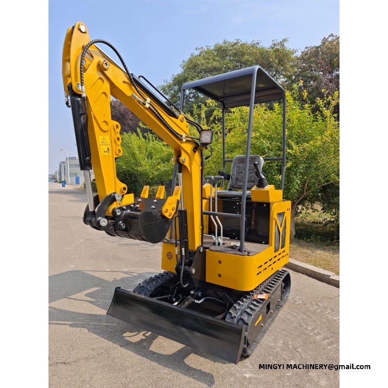 mini excavator for landscaping