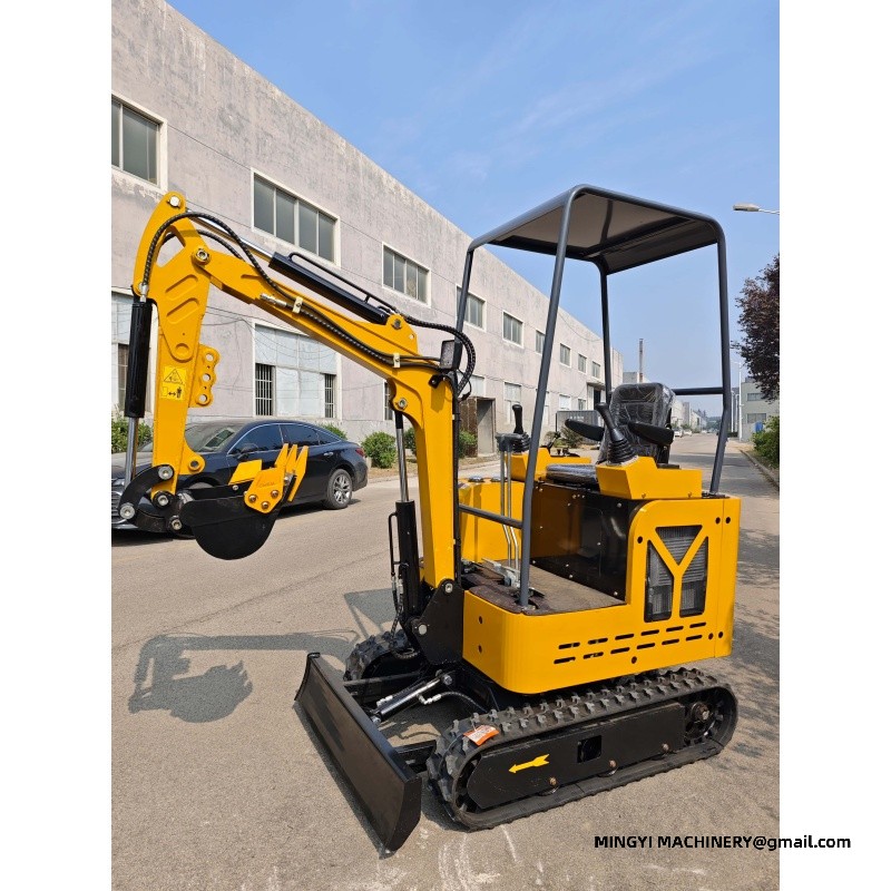 mini excavator for landscaping