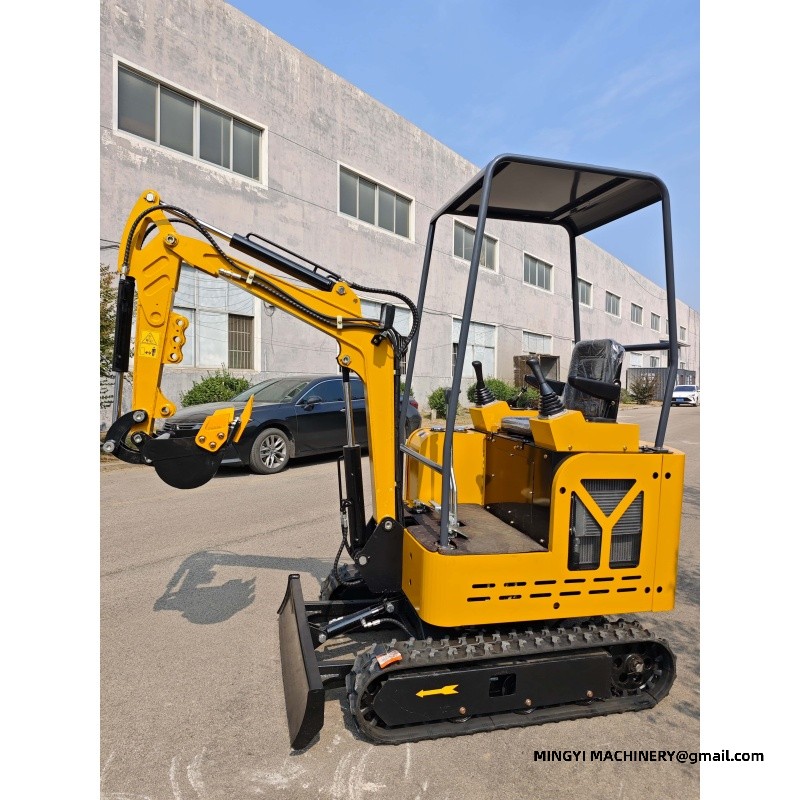 mini excavator for farming