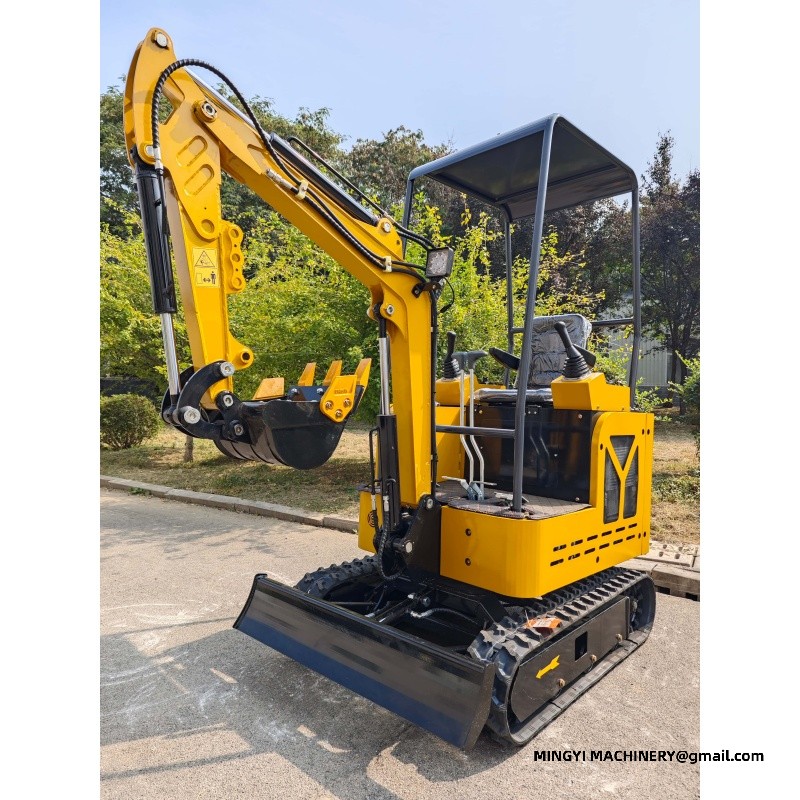 mini excavator for farming