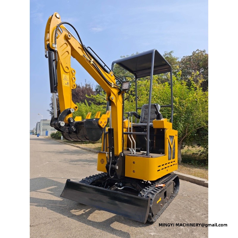 mini excavator for gardening