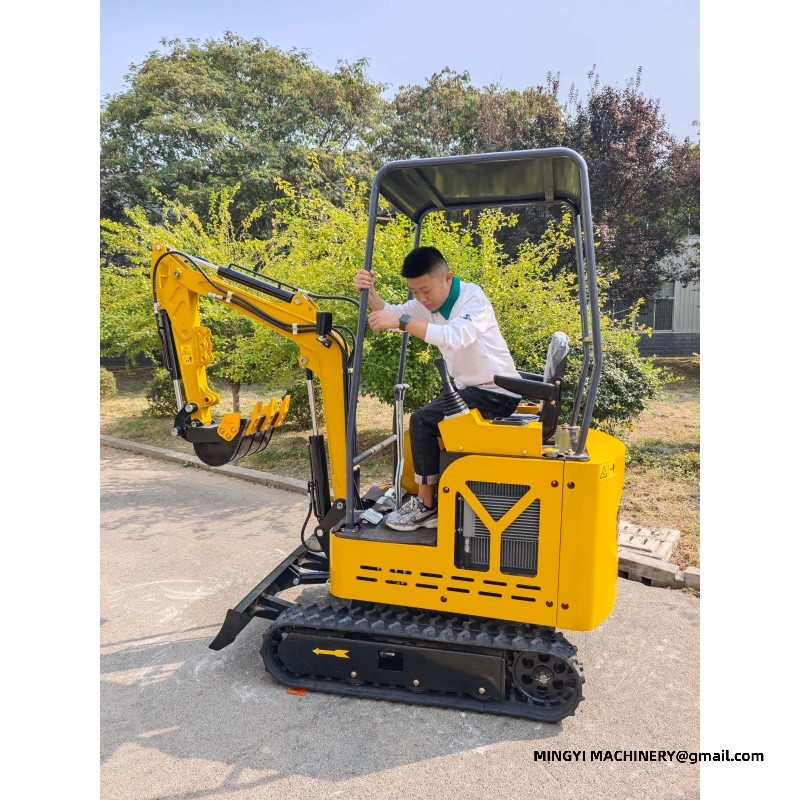mini excavator for gardening