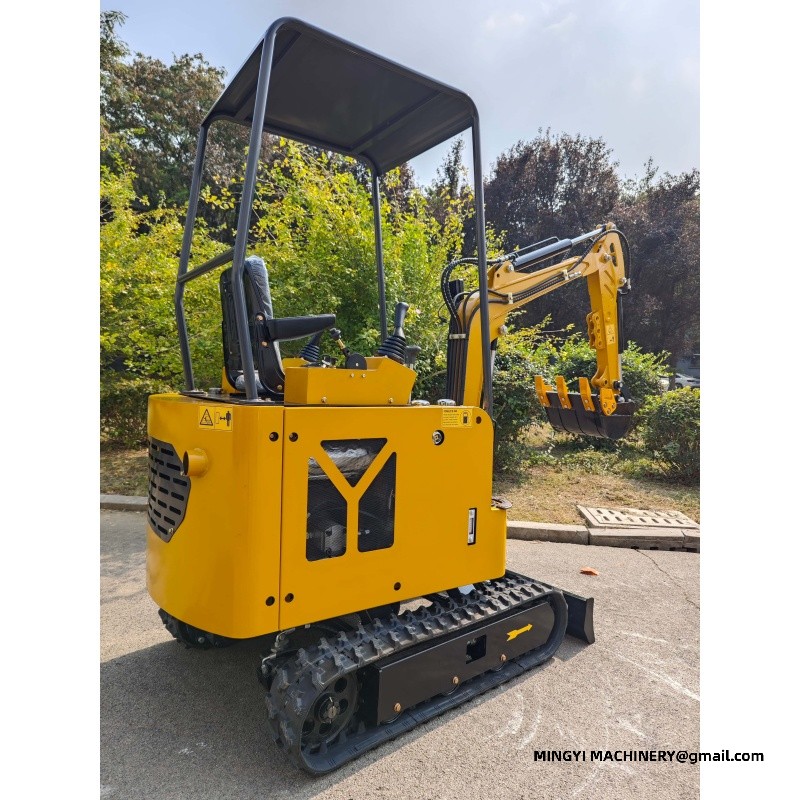 mini excavator for gardening