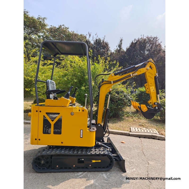 mini excavator for gardening