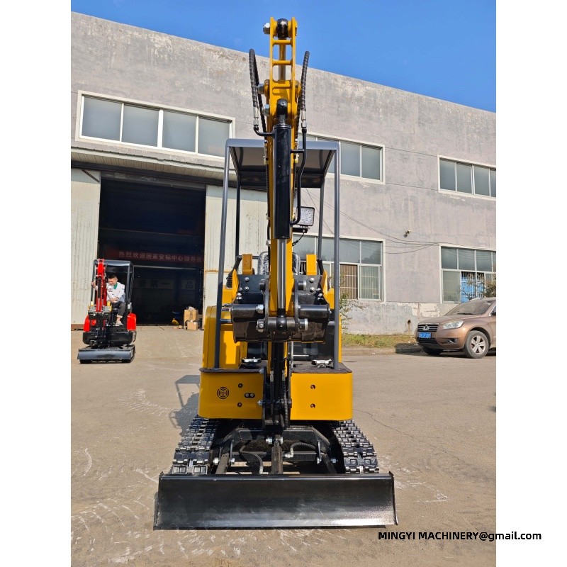 mini excavator for utility work