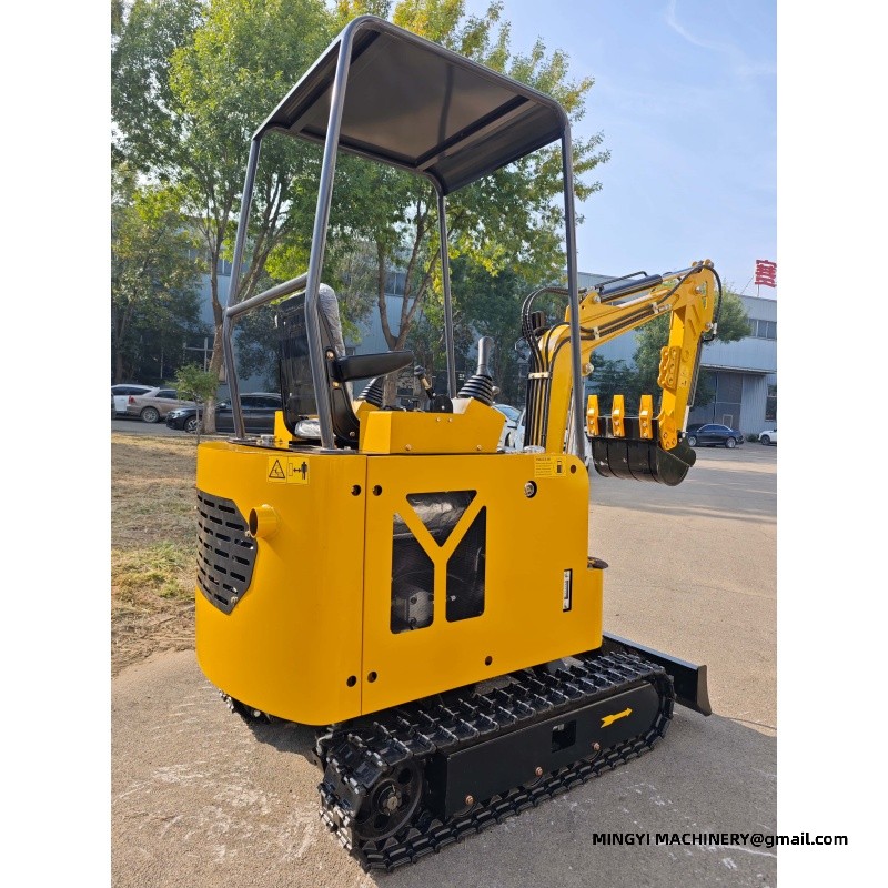 mini excavator for utility work