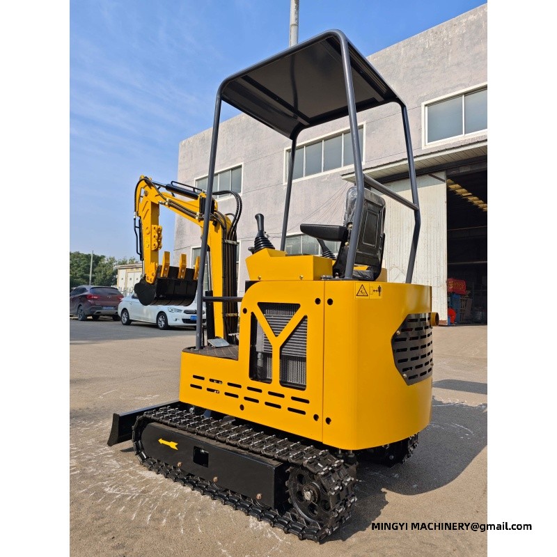 mini excavator for utility work