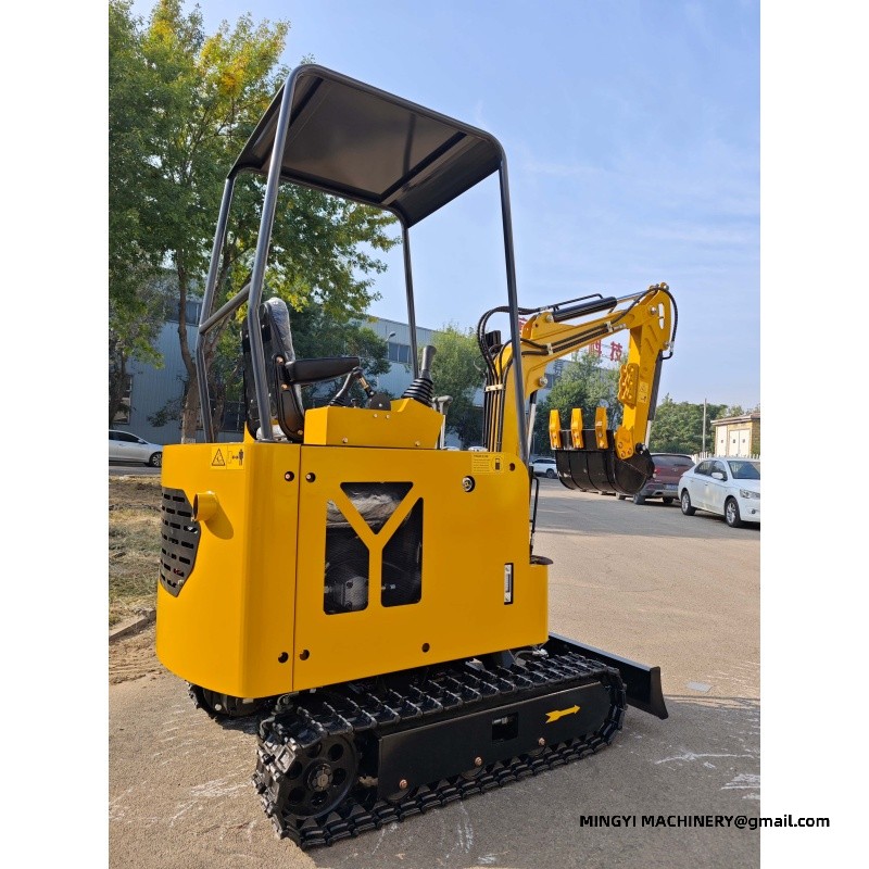 mini excavator for utility work