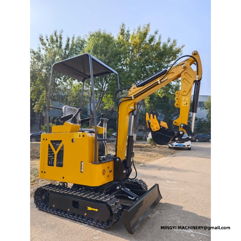 mini excavator for utility work