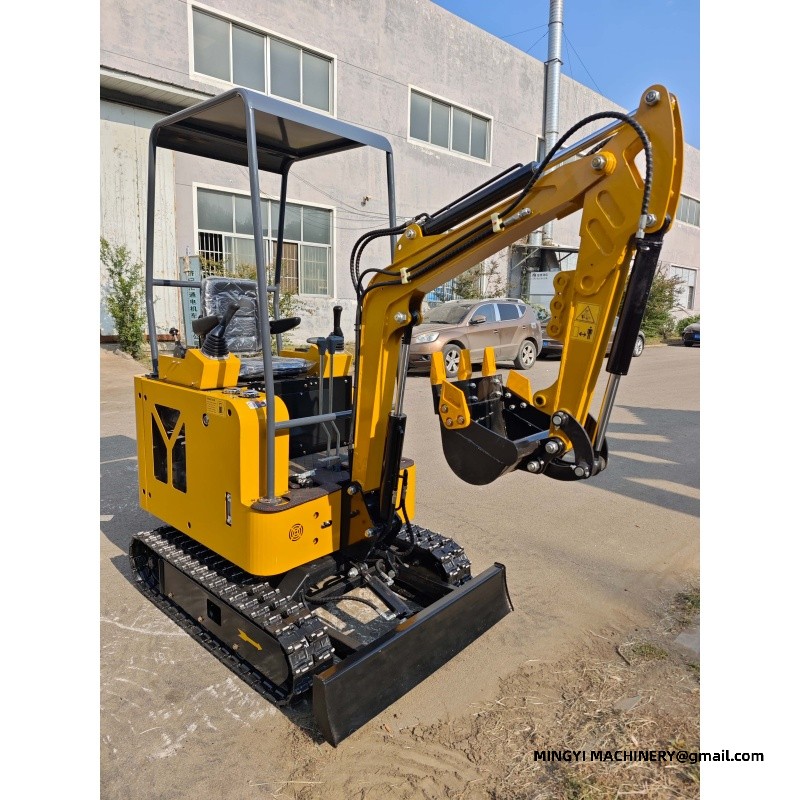 mini excavator for gardening