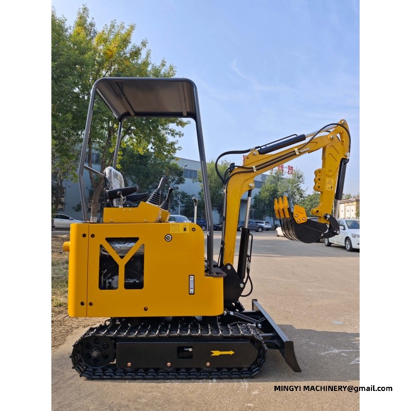 mini excavator for gardening