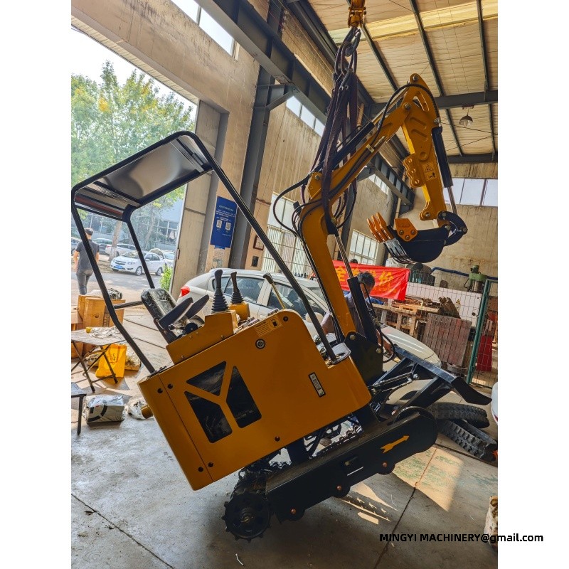 mini excavator for gardening