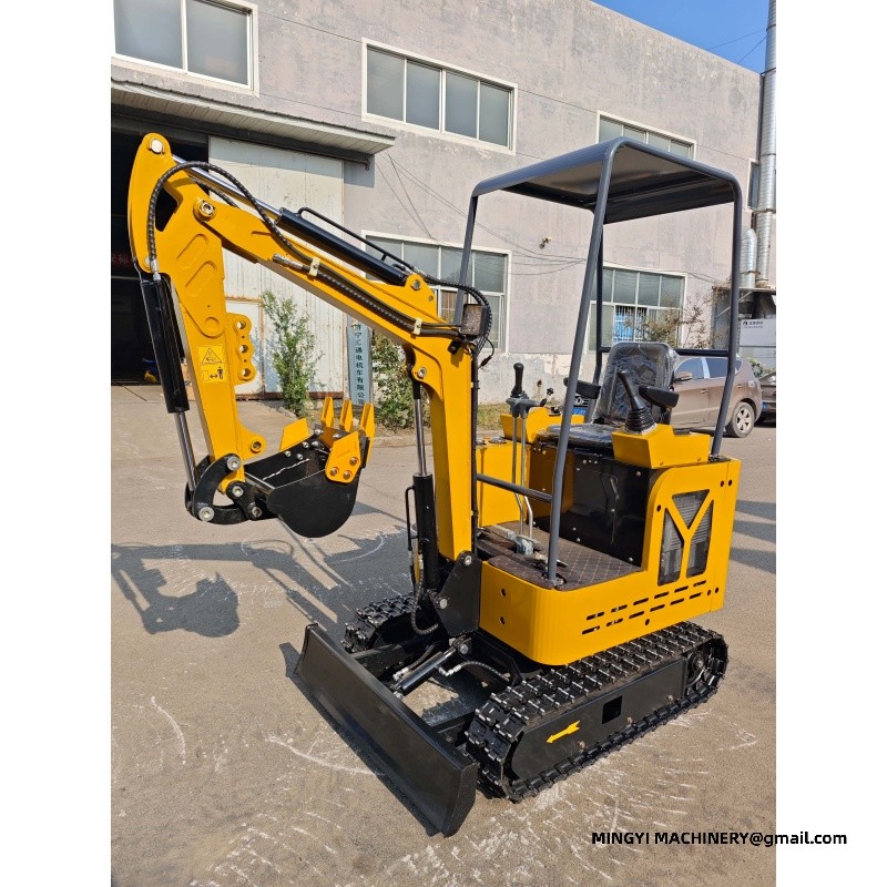 mini excavator for gardening