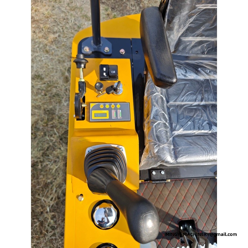 mini excavator for gardening
