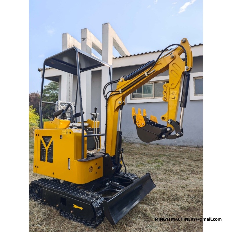 mini excavator for gardening