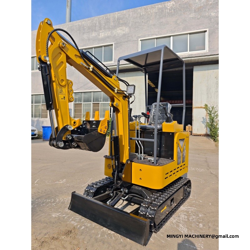 mini excavator for utility work