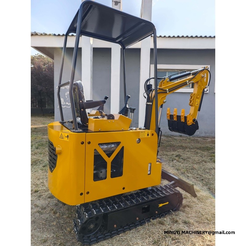 mini excavator for utility work