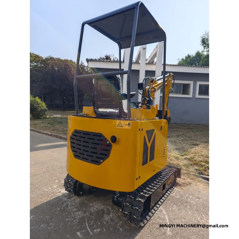mini excavator for utility work