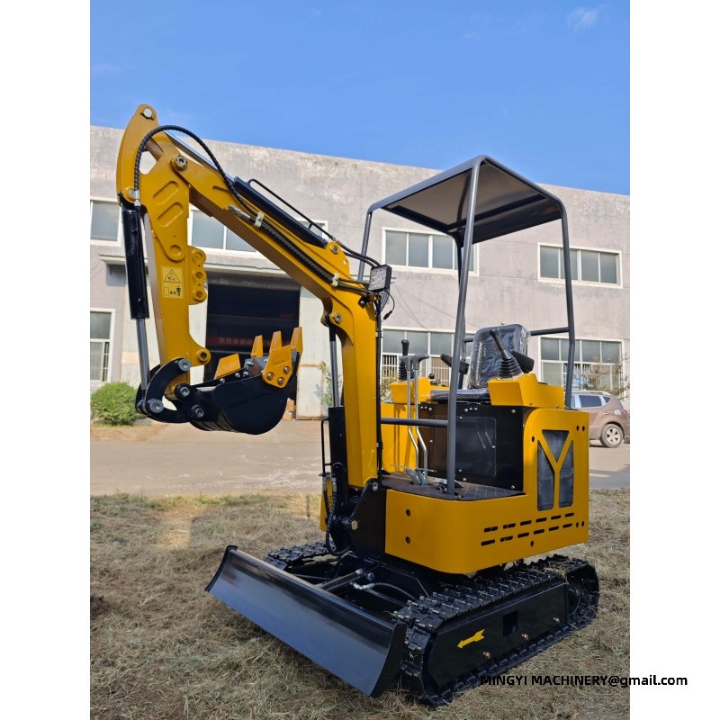 mini excavator for utility work