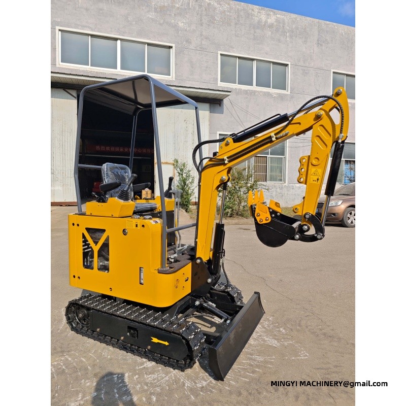 mini excavator for utility work